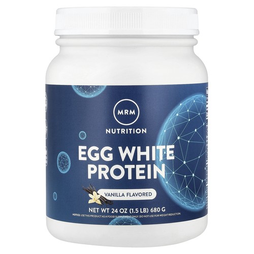 Mrm natural egg white - white, protein