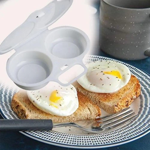 Microwave egg poacher poached - microwave,
