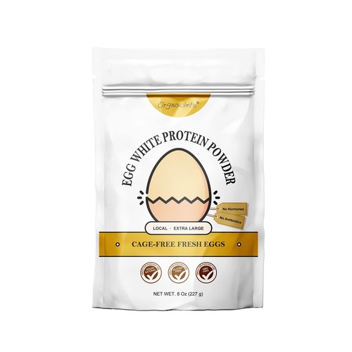 Orgnisulmte egg white protein - orgnisulmte,