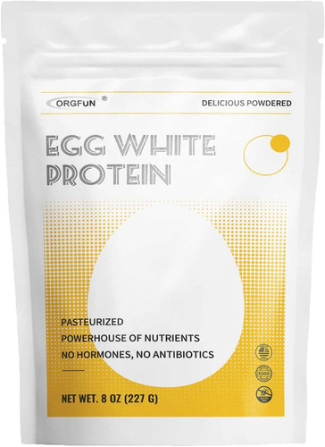 Egg white powder oz - white,