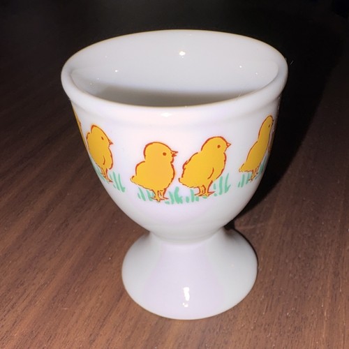 Porcelain egg cup white - egg,
